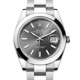 Rolex Datejust 41 mm 126300 Slate NEW 2026 Oyster Steel