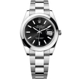 Rolex Datejust 41 mm 126300 Black NEW 2026 Oyster Steel