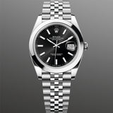 Rolex Datejust 41 mm 126300 Black NEW 2026 Jubilee Steel