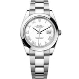 Rolex Datejust 41 mm 126300 White NEW 2026 Oyster Steel