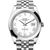 Rolex Datejust 41 mm 126300 White NEW 2026 Jubilee Steel