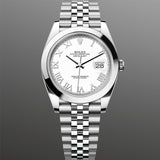 Rolex Datejust 41 mm 126300 White NEW 2026 Jubilee Steel