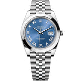 Rolex Datejust 41 mm 126300 Azzurro Blue Jubilee Steel