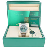 Rolex Datejust 41 mm 126300 Mint Green NEW 2026 JUNE Oyster Steel