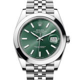 Rolex Datejust 41 mm 126300 Green NEW 2026 Jubilee Steel