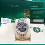 Rolex Datejust 41 mm 126331 NEW 2026 STICKERS APRIL Slate Roman Wimbledon Rose Gold & Steel