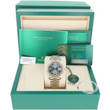 Rolex 126333-0020 full set with white barcode serial tag and bezel protector