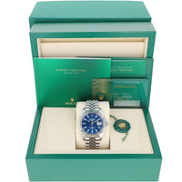 Rolex Datejust 41 mm 126334 Blue NEW 2025 Jubilee