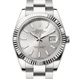 Rolex Datejust 41 mm 126334 Silver NEW 2024 JAN Oyster