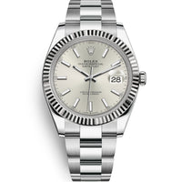 Rolex Datejust 41 mm 126334 Silver NEW 2024 JAN Oyster