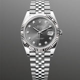 Rolex Datejust 41 mm 126334 Slate Diamonds NEW 2026 Jubilee Steel