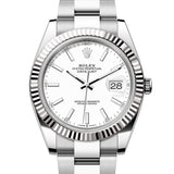 Rolex Datejust 41 mm 126334 White NEW 2026 Oyster Steel
