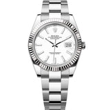Rolex Datejust 41 mm 126334 White NEW 2026 Oyster Steel