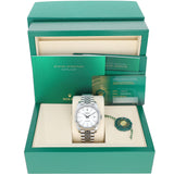 Rolex Datejust 41 mm 126334 White NEW 2025 Jubilee Steel