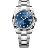 Rolex Datejust 41 mm 126334 Blue Diamonds NEW 2026 Oyster Steel