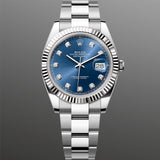 Rolex Datejust 41 mm 126334 Blue Diamonds NEW 2026 Oyster Steel