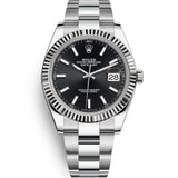 Rolex Datejust 41 mm 126334 Black NEW STICKERS 2024 Oyster