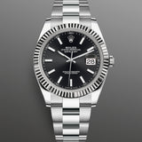 Rolex Datejust 41 mm 126334 Black NEW STICKERS 2024 Oyster