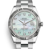 Rolex Datejust 41 mm 126334 Mother of Pearl Oyster Steel