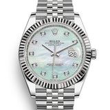 Rolex Datejust 41 mm 126334 Mother of Pearl Jubilee Steel