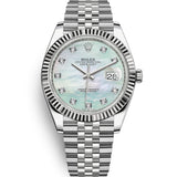 Rolex Datejust 41 mm 126334 Mother of Pearl Jubilee Steel