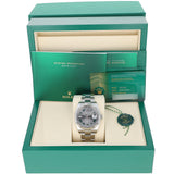 Rolex Datejust 41 mm 126334 NEW 2025 Slate Roman Wimbledon Oyster Steel