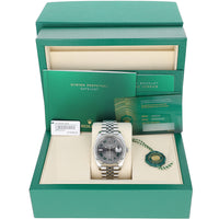 Rolex Datejust 41 mm 126334 Wimbledon NEW 2025 JULY Slate Roman Jubilee