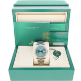 Rolex Datejust 41 mm 126334 Mint Green NEW 2025 Oyster Steel