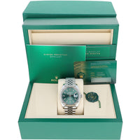 Rolex Datejust 41 mm 126334 Mint Green NEW 2025 Jubilee