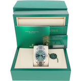 Rolex Datejust 41 mm 126334 Mint Green NEW 2025 Jubilee