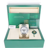 Rolex Daytona 126500LN White NEW STICKERS 2025 JULY Panda Oyster Steel 40 mm