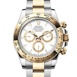 Rolex Daytona 126503 White NEW 2024 Gold and Steel 40 mm