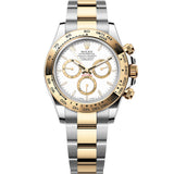 Rolex Daytona 126503 White NEW 2024 Gold and Steel 40 mm