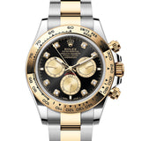 Rolex Daytona 126503 Black Diamonds NEW 2026 Gold and Steel 40 mm