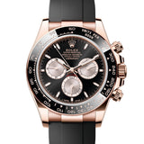 Rolex Daytona 126515LN Black NEW 2026 Rose Gold Oysterflex 40 mm