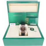 Rolex Daytona 126515LN Chocolate NEW 2025 OCTOBER Rose Gold Oysterflex 40 mm