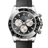 Rolex Daytona 126519LN Black NEW 2024 White Gold Oysterflex 40 mm