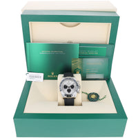 Rolex Daytona 126519LN Steel Ghost NEW 2025 AUGUST White Gold Oysterflex 40 mm