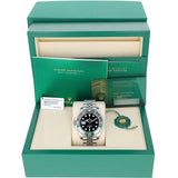 Rolex GMT-Master II Sprite Jubilee full set with white barcode serial tag