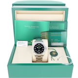 Rolex 126900-0001 full set with white barcode serial tag and bezel protector