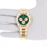 Rolex Daytona 126508 Green NEW 2026 Yellow Gold 40 mm