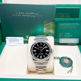 Rolex Oyster Perpetual 41 mm 2026 SEPTEMBER UNWORN 134300 Black