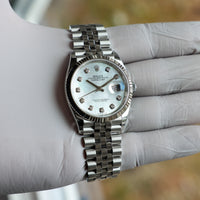 Rolex Datejust 36 mm 126234 Mother of Pearl NEW 2024 MOP White Diamonds Jubilee