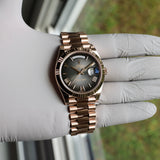 Rolex Day-Date 40 mm 228235 Slate Ombré NEW 2024 President Rose Gold