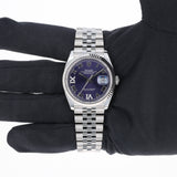 Rolex Datejust 36 mm 126234 Aubergine NEW 2024 VI IX Diamonds Jubilee