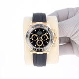 Rolex Daytona 126518LN Black NEW 2026 Yellow Gold Oysterflex 40 mm