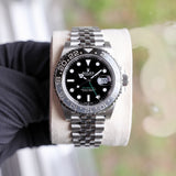 Rolex GMT-Master II 126710GRNR NEW 2024 OCTOBER Jubilee Bruce Wayne Steel 40 mm