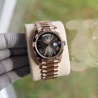 Rolex Day-Date 40 mm 228235 Slate Ombré NEW 2024 President Rose Gold