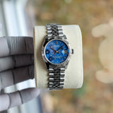 Rolex Datejust 31 mm 278274 Blue Floral NEW 2024 FEB Motif Diamonds Jubilee