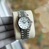 Rolex Datejust 36 mm 126234 Mother of Pearl NEW 2024 MOP White Diamonds Jubilee